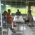 Kapolsek Jawillan Bersama Bhabinkamtibmas Lakukan Sambang Pada Perusahaan