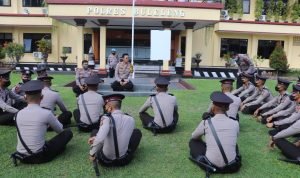 Momen Kebersamaan Kapolres Buleleng Bersama Siswa Latja, Berikan Pemahaman Fungsi dan Tugas Pokok