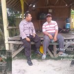 Selalu Aktif Jaga Silaturahmi, Bhabinkamtibmas Polsek Jawilan Sambangi Warga Binaan