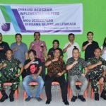 Kapendam XIII/Merdeka Hadiri Diskusi Implementasi UU Pers