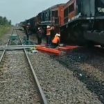 Dua Kereta Api Tabrakan di Stasiun Rengas Lampung