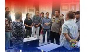 Pengamanan Lokasi Lahan Pembangunan Poltekpar di Desa Kalasey Dua