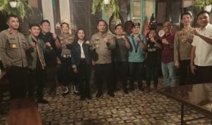 Kapolres Minahasa Terima Kunker GMKI Tondano