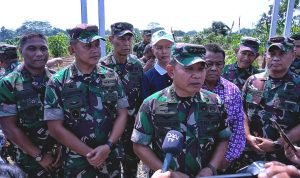 Dandim 0510/Tigaraksa Sambut Kunker KASAD di Food Estate Palasari
