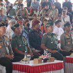 Kapolda Bali Bersama Kapolres Klungkung Saksikan Penyerahan Sertifikat Serentak Oleh Presiden Jokowi