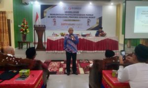 Anggota DPR RI Guspardi Gaus Hadiri Sosialisasi Pengawasan Pemilu di Kota Pariaman