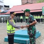 Mantap Polres dan Kodim Laksanakan Apel Gabungan, Siap Wujudkan Kabupaten Bungo Tetap Kondusif