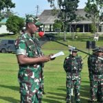 Latihan Pratugas Stagas Yonif Raider 200/BN Resmi Dibuka Wadan Rindam II Sriwijaya