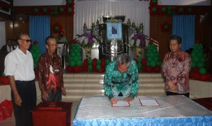 Bupati Minsel FDW Ibadah PraNatal Bersama GMIM Getsemani Poigar Satu, Begini Pesannya