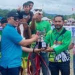 Kapolres Sawahlunto Hadiri Kejuaraan Pacu Kuda Sawahlunto Derby 2022