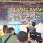 Pangdam II/Swj Kunjungi Agrowisata Tekno 44 Korem 044 Gapo di Banyuasin
