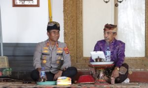 Kapolres Klungkung Lakukan Kunjungan ke Puri Klungkung