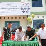 Pangdam II/Sriwijaya Resmikan Markas Kodim 0432/Basel