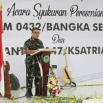 Pangdam II Sriwijaya Resmikan Kodim 0432/Basel dan Batalyon Infanteri 147/KGJ