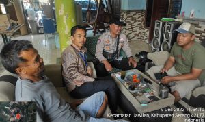 Yuk Ngopi Wae, Cara Bhabinkamtibmas Polsek Jawilan Sampaikan Pesan Kamtibmas