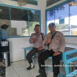 Sampaikan HImbauan Kamtibmas, Bhabinkamtibmas Polsek Jawilan Sambangi Perusahaan