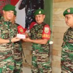 Kodim 0402/OKI Distribusikan Vitamin HB-VIT 500 untuk Para Babinsa