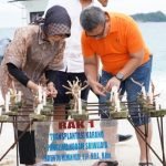 Lestarikan Ekosistem dan Biota Laut, Pangdam II/Swj Tanam Terumbu Karang di Sekitar Pulang Burung