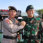 Kapolda Bali Bersama Pangdam IX/Udayana Pimpin Upacara Pembukaan Dikmaba TNI AD dan Diktukba Polri