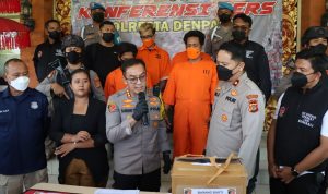 Polresta Denpasar Berhasil Amankan 4 Pengedar Obat-obatan Farmasi Beda Jaringan