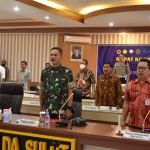 Jelang Nataru, Pangdam XIII/Merdeka Mengikuti Rakor Lintas Sektoral Bersama Kapolri