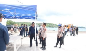 Cek Kesiapan Pengamanan Nataru, Kapolres Klungkung Kunjungi Pospam dan Posyan 