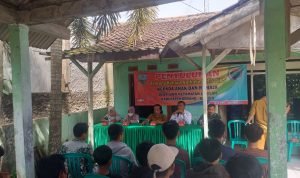 Bahayanya Narkoba, Kanit Intel Polsek Jawilan Polres Serang Berikan Penyuluhan di Desa Junti