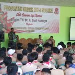 Danrem 041/Gamas Beri Kuliah Umum ke Peserta Pramuka dari Seluruh Provinsi se Indonesia
