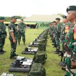 Asops Kasad Cek Kesiapan Satgas Yonif Raider 200/BN