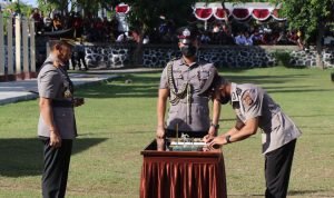 Lantik 211 Siswa Diktukba Polri Gelombang II T.A. 2022, Kapolda Bali Ingatkan Strategi Quick Wins Presisi
