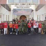 Sambut HUT Ke-59 Korem 131/Santiago Gelar Karya Bakti