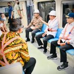 Jajal LRT Jabodebek, Presiden Jokowi Apresiasi Hasil Karya Anak Bangsa
