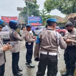 Bid Propam Polda Banten Laksanakan Pengecekan ke Pospam Ops Lilin Maung 2022 Polres Lebak