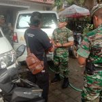 Dandim 1616/Gianyar Kunjungi Kantor PMI Kabupaten Gianyar