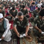 Sambut HUT ke-77 dan Tahun Baru 2023, Kodam II/Swj Gelar Do’a Bersama