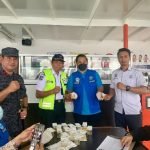 Koorsatpel Bersama GM Asdp Ternate Sambut Baik BNN Malut Tes Urine di Pelabuhan Penyeberangan Bastiong