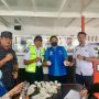 Koorsatpel BPTD bersama GM ASDP dampingi Kepala BNN Gelar Tes Urine kepada ABK Kapal di Pelabuhan Penyebrangan Bastiong Ternate