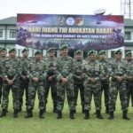 Kodam XIII/Merdeka Gelar Upacara Dan Syukuran Hari Juang TNI-AD Ke-77