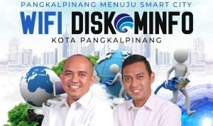 Bentuk Pelayanan Prima, Diskominfo Kota Pangkalpinang Luncurkan WiFi Gratis