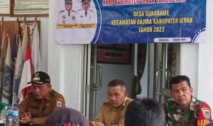 Desa Sukarame Kecamatan Sajira Laksanakan Musrenbang