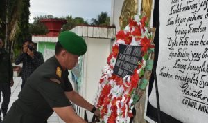 Danrem Pimpin Ziarah HUT Korem 131/Stg Ke 59