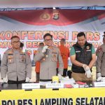 Tambang Emas Ilegal di Katibung Lampung Selatan, Digulung Polres Lampung Selatan