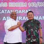 Tinjau Pembangunan di Korem 143/HO, Kasad: Wujud Kecintaan Masyarakat kepada TNI AD