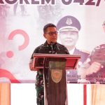 Pangdam II/Swj Tutup Karya Bhakti TNI Korem 042 Gapu