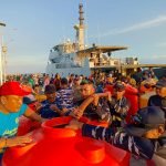 AAL Bersama KAL Kadet-06 Dukung Giat Sosial, Atasi Krisis Air di Gili Ketapang Probolinggo