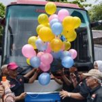 Dihadiri Bupati Suhatri Bur, Transport Expres Group Launching Penyediaan Armada Baru 15 Unit Bus