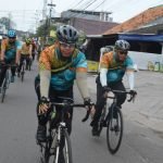 Sambil Gowes, Pangdam Tinjau Hasil Pbangunan Sarana dan Prasarana Kodam II/Swj