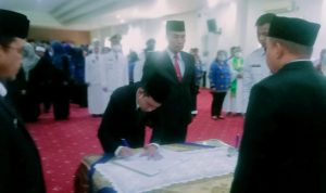 Walikota Maulan Aklil Lantik 139 Pejabat di Lingkungan Pemkot