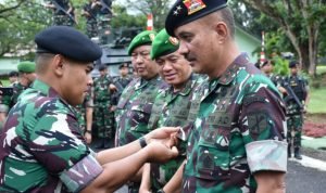 Resmi Peroleh Brievet Kehormatan Corp Kavaleri, PangdamXIII/Merdeka