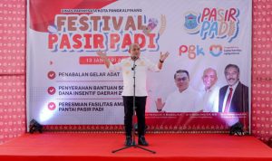 Peresmian Amenitas Pasir Padi, Wali kota Maulan Aklil: Kami Berupaya untuk Memajukan Kota Pangkalpinang